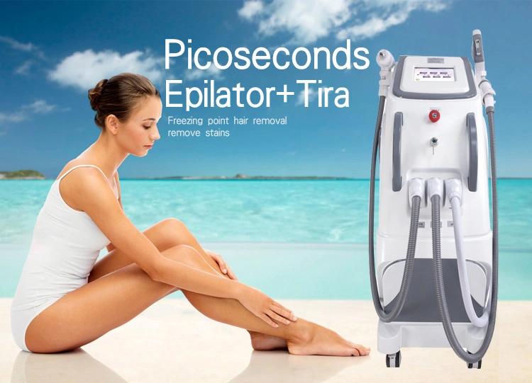 Unisex Painless Laser Hair Removal Device 4 in 1 Elight Tattoo Removal