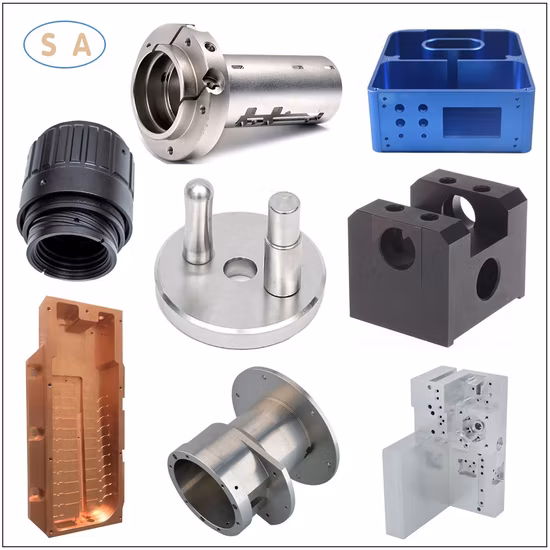Peças de usinagem CNC Peças de torno de alumínio de metal personalizado Peça de torneamento de peça de máquina